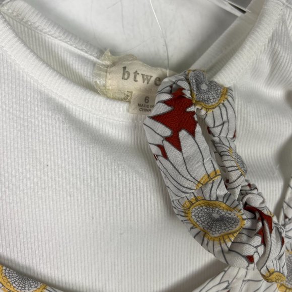 NWT BTween 2 Piece Floral Dress Matching Scruncie Kid's Girl's Size 6 NEW - Picture 4 of 10